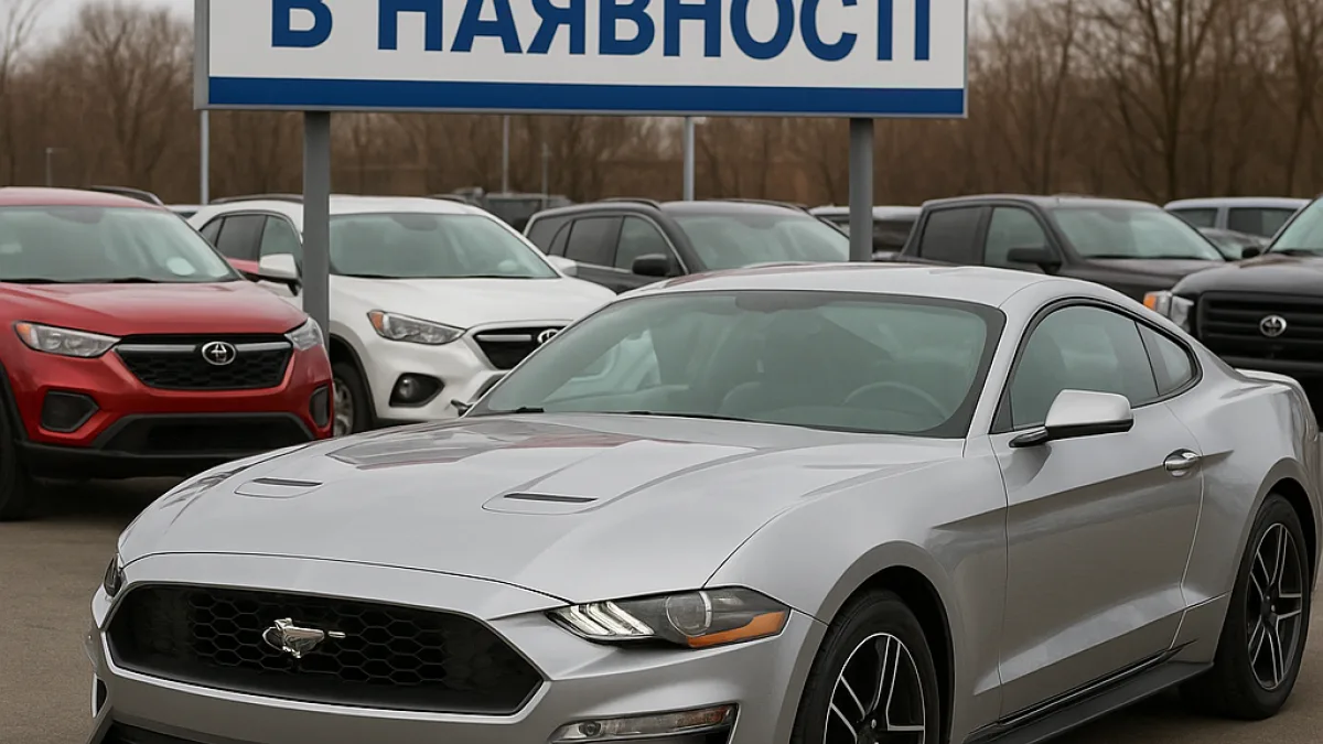 Авто з США і Кореї в наявності: що є на майданчику