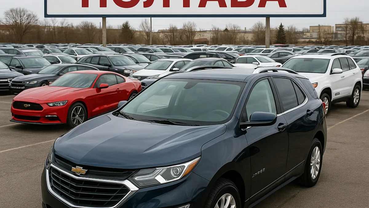 Авто з США у Полтаві: покупка, доставка, оформлення