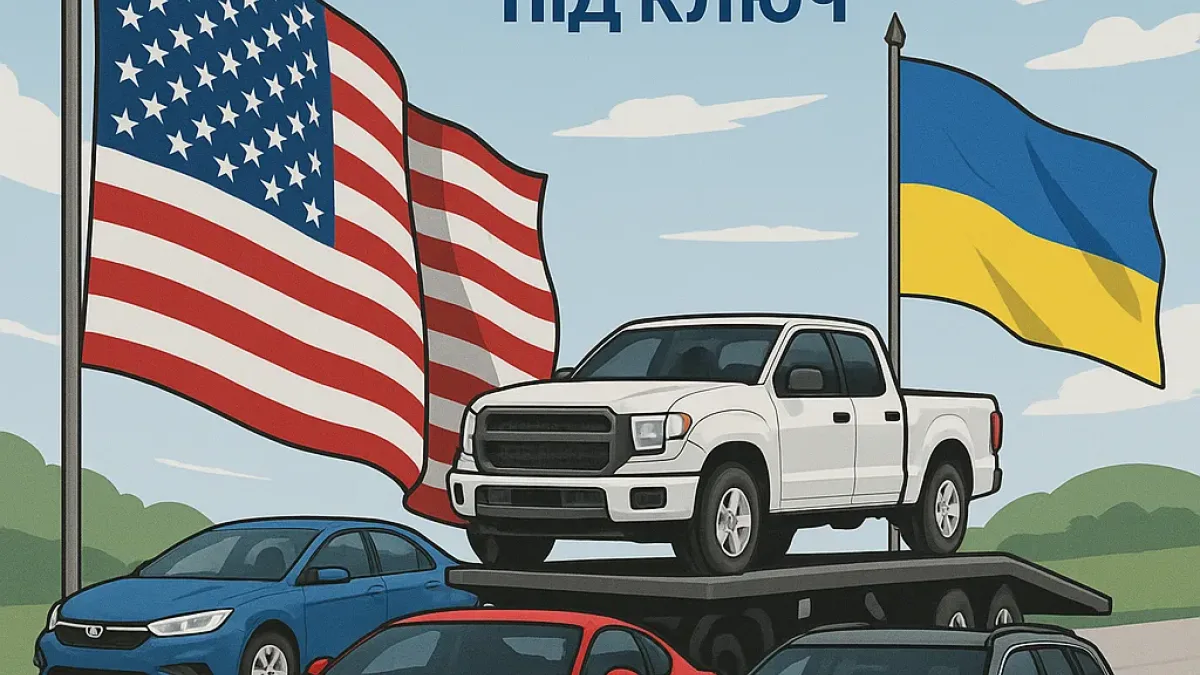 Авто з Америки під ключ: доставка від торгів до гаража