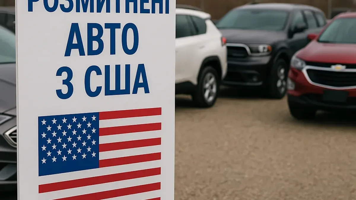 Розмитнені авто з США: що перевірити перед покупкою