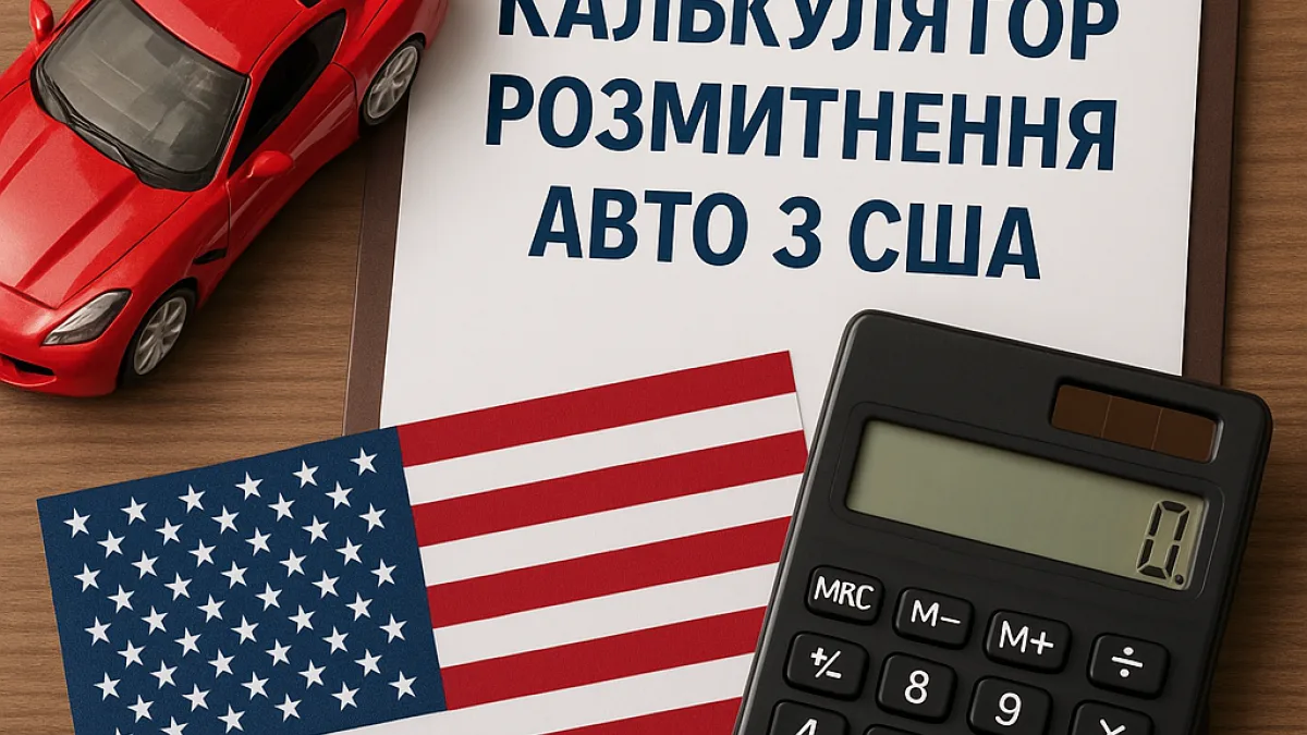 Калькулятор розмитнення авто з США: як рахувати